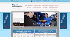 Desktop Screenshot of istanbulairportsshuttles.com